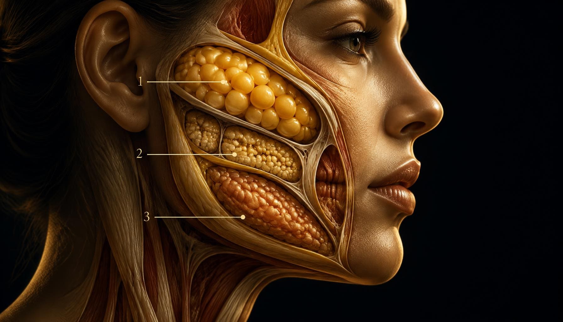 Clinical photograph illustrating Superficial Versus Deep Midfacial Fat: What Changes When the Buccal Fat Pad Is Counted Separately — and What Should That Mean for Filler Treatment?