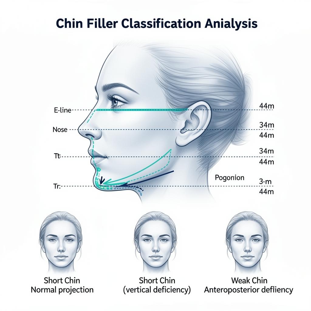 Chin Deficiency Classification and Filler Treatment: A Practical Injector Framework - Clinical Practice in aesthetic medicine training