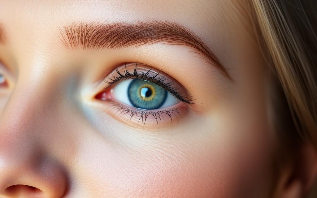 Clean healthy periocular skin demonstrating the goal of conservative, safe aesthetic practice