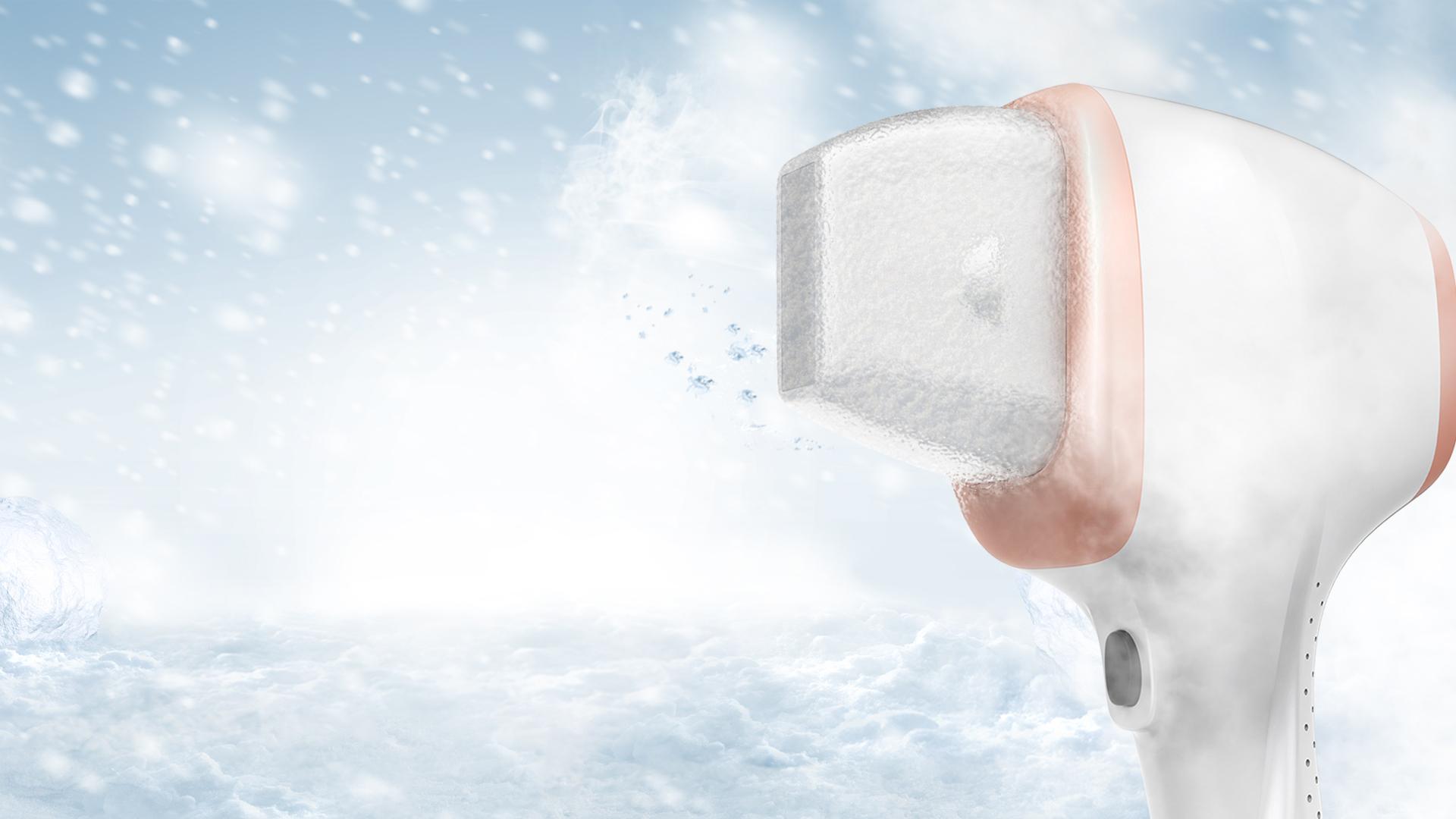 Zephyra 360 degree contact cooling technology with TEC semiconductor cooling system