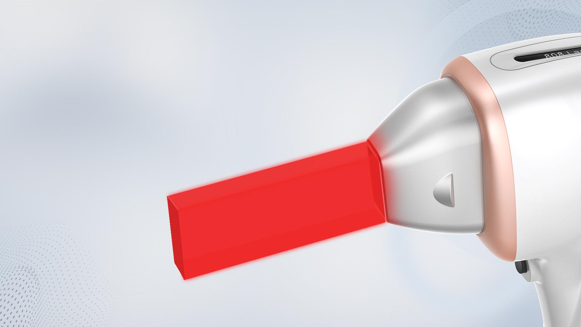 Germany LIMO FAC Fast Axis Collimator lens technology for 100% spot uniformity in laser hair removal