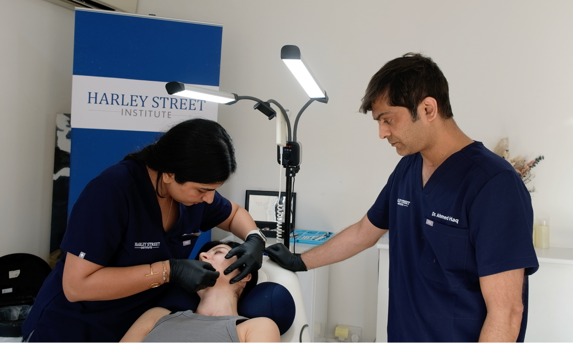 Business strategy session demonstrating marketing techniques for aesthetic practices